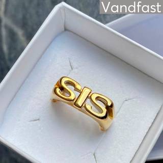 ANNEBRAUNER SIS Ring 18K Guldbelagt - 55