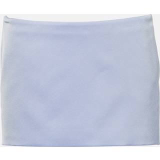 Alex Perry Low-rise satin crÃªpe miniskirt - purple - S