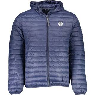 North Sails Blue Polyamide Men Jacket