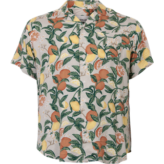 Blend Herre Kortærmet skjorte Plus Size - Oyster Grey - 3XL