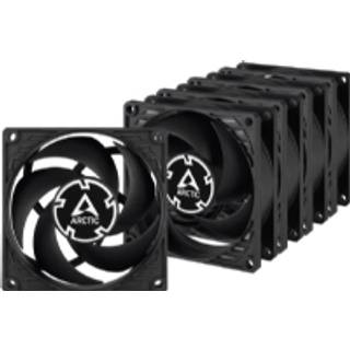 ARCTIC P8 Silent Fan 5-pack Sort 80 mm