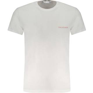 Trussardi White Cotton T-Shirt
