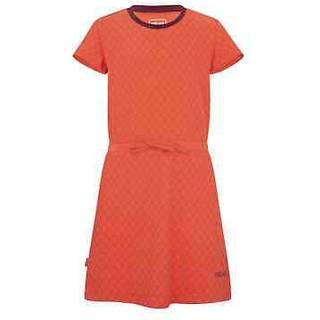 Trollkids Girl's Noresund Dress Kjole Børn størrelse 104 farve rød