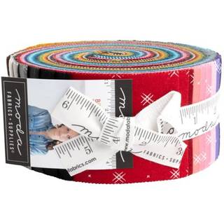 Annie Brady Beyond Bella Jelly Roll 40 2,5-tommer Strips Moda Fabrics 16740JRN