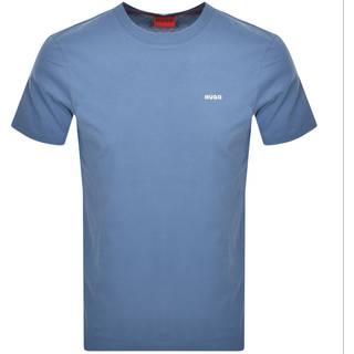 HUGO Dero222 T Shirt Blue