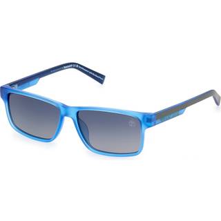 Timberland TB00015 Børn Polarized 91D 53 Solbriller Børn Blue - Frosted Azure Blue - 53mm