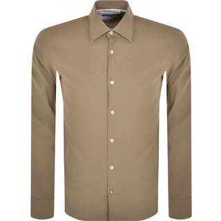 BOSS C Hal Kent C4 Long Sleeved Shirt Beige