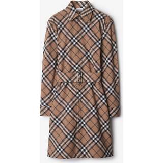 Checked Shirt Dress - 6