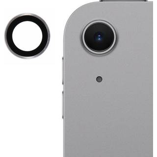 iPad Air 11" (2025 / 2024) / Air 13" (2025 / 2024) Metal Ring Kameralinse Beskyttelsesglas - Sort / Gennemsigtig