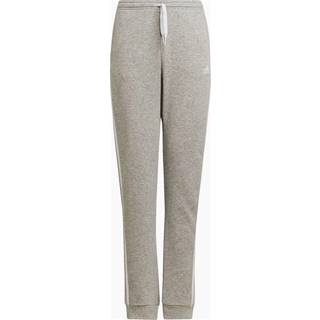 adidas Essentials 3-Stripes French Terry bukser - Medium Grey Heather / White - 170