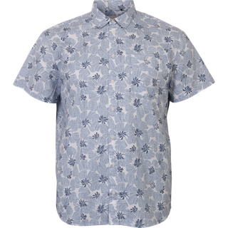 Blend Herre Kortærmet skjorte Plus Size - Dress Blues - 4XL