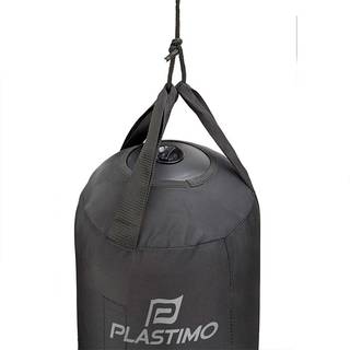Fender Plastimo Single Inflatable, 75 cm, Ø30 cm, sort + line Ø10 mm x 2 meter