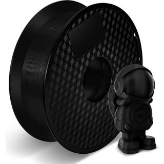 Kingroon Pla 3D-printerfilament Dimensionel n?jagtighed +/- 0,03 mm 1 kg spole (2,2 kg) 1,75 mm sort
