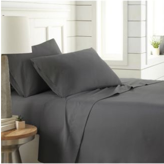 Southshore Fine Living Inc. Classic Soft and Comfortable 3-Piece Sheet Set Twin Slate