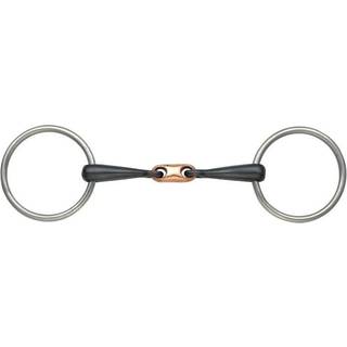 Shires Equestrian Copper Lozenge Sweet Iron Snaffle Bit (6 """")