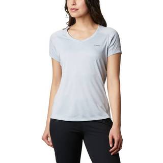 Columbia Women´s Zero Rules Short Sleeve Shirt Cirrus Grey Heather, S