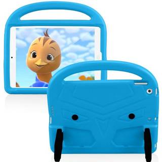 iPad 10.2" (2021 / 2020 / 2019) Børne Cover m. Fod & Bærefunktion - Blå