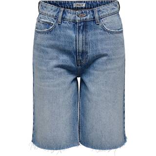 Onlcaro Høj Talje Loose Fit Denim-shorts