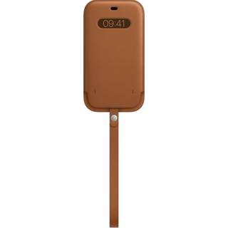 Apple (MHYH3ZM/A) Læder Sleeve - iPhone 12 Pro Max - Østersøblå
