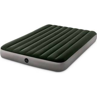 Intex Prestige Downy Luftmadras med Batteripumpe 152x203x25 cm