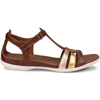 ECCO Flash - Sandaler i læder med tårem til damer - Brun - Size: 40 (UK 6.5-7)