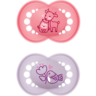 MAM Original Sut 6-16M Silk Pink (2 stk)