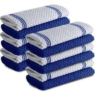 Infinitee Xclusives Premium k?kkenh?ndkl?der - [pakke med 12] 100 % bomuld k?kkenh?ndkl?der (15 x 25 tommer) - viskestykker til k?kken |Mighty Bl