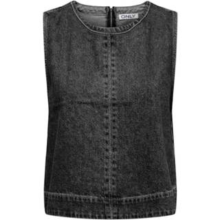 ONLY dame top ONLDORSI - Washed Black - XS