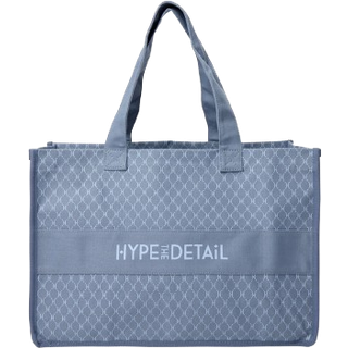 Tote bag "logo" | 100% bomuld | Lys blå