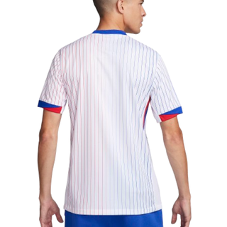 FFF 2024/25 Stadium Away Nike Dri-FIT Replica-fodboldtrøje til mænd (herrehold) - hvid