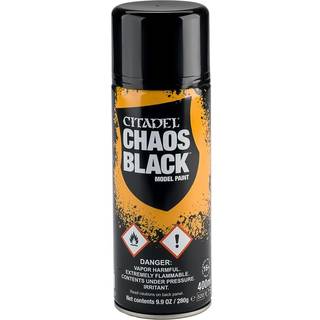 Chaos Black spray - Citadel Colour - Games Workshop