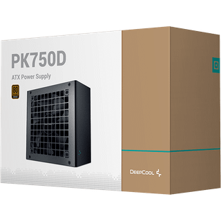 DeepCool PK750D 750W 80+ Bronze -> Forventet levering: 3-5 hverdage