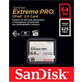 SANDISK EXTREME PRO CFAST 2.0 64GB 525MB/S VPG130 EXT