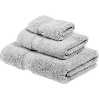 Superior egyptisk bomuldsbunke 3-delt h?ndkl?des?t inkluderer 1 bad 1 h?nd 1 ansigtsh?ndkl?de/vaskeklud Ultrabl?de luksush?ndkl?der Tykke plys Es