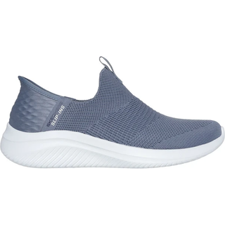 Skechers Ultra Flex Slip-ins damesko - (Blå, str. 40, Tekstil)