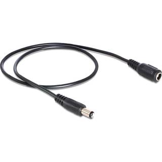 Delock DC-forlængerkabel 5,5 x 2,1 mm han-til-hun