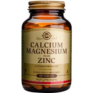 Solgar Kalsium & Magnesium Plus Sinkki, 100 tabl