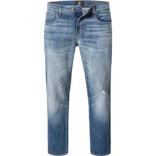 7 for all mankind Herren Jeans blau