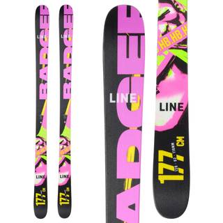 Line Honey Badger 2025 Ski - 144 - design