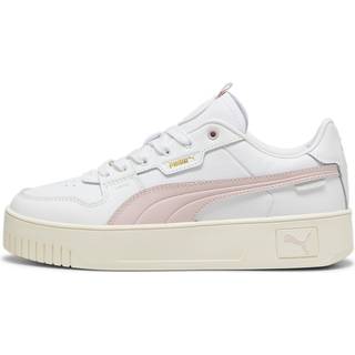 PUMA Carina Street Lux Sneakers Women, Shoes, White/Mauve Mist/Gold, 37