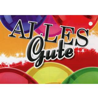 Ballon-Flugkarten Alles Gute