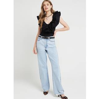 River Island Frill Wrap BodiesEU 42 (UK 14)