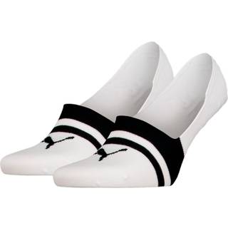 Puma 2-pak Heriatge Mid Cut Footie Socks - White - Str 35/38 * Kampagne *