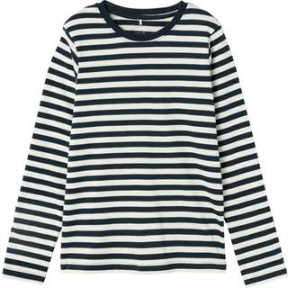 Salmo Langærmet T-shirt, Dark Sapphire, 116 cm