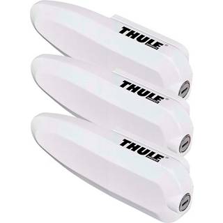 Thule universallås hvid - 3 stk.