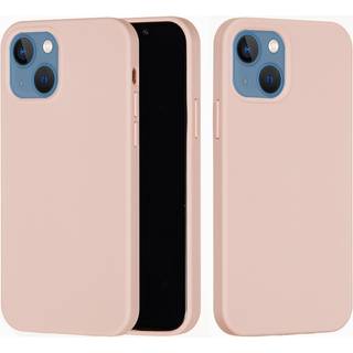 iPhone 13 Mini Liquid Silikone Bagside Cover - Lyserød