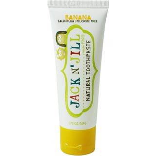 Jack N’ Jill Tandpasta Natural banansmag (50 g)
