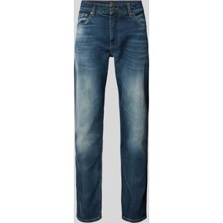 BOSS Orange Herren Jeans blau Slim Fit