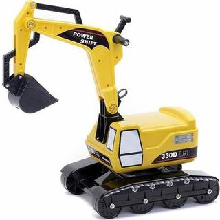 Falk Ride-on-gravemaskine Super Builder, Gul