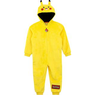Character Character Yellow Pokemon Pikachu Fleece All In One